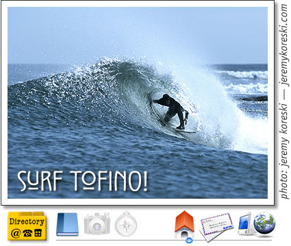 tofino surfing