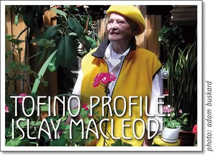 tofino profile - islay macleod