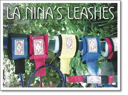 tofino surf company: la nina's leashes