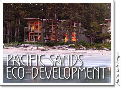 the new cabins at Pacific Sands