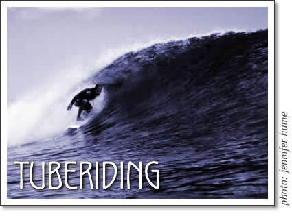 tofino surfing: tuberiding