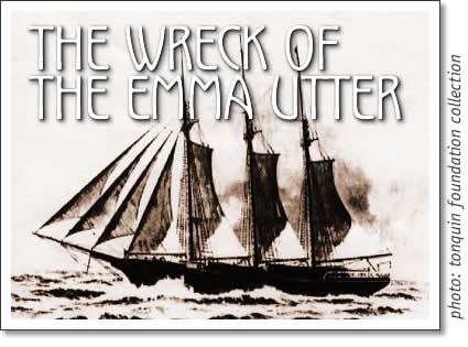 tofino history - the wreck of the emma utter