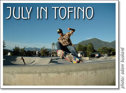 july in tofino
