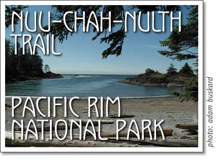 pacific rim national park - the nuu-chah-nulth trail