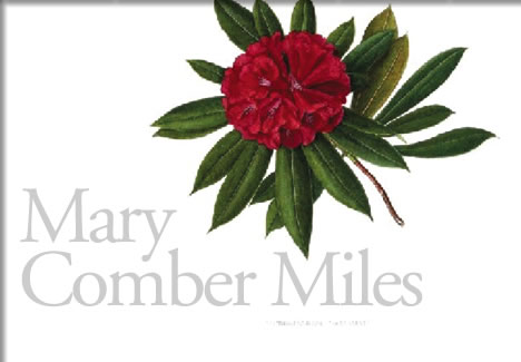 mary comber miles at the tofino botanical gardens