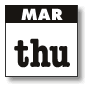 march - thursdays