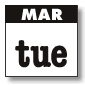 march - tuesdays
