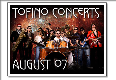tofino concerts in August 2007