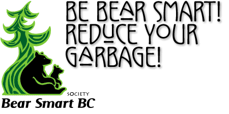tofino bear smart - reduce your garbage