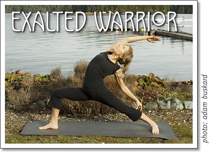 tofino yoga - exalted warrior