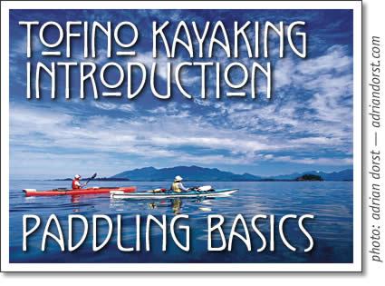 tofino kayaking introduction - paddling basics