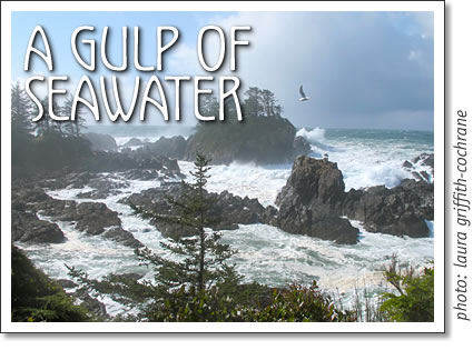 a gulp of seawater