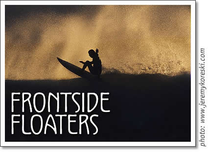 tofino surf article frontside floaters