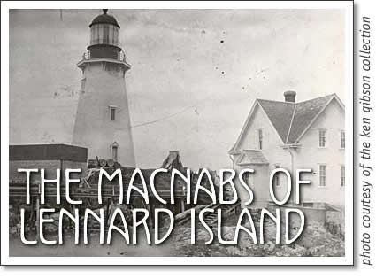 tofino history - the macnabs of lennard island