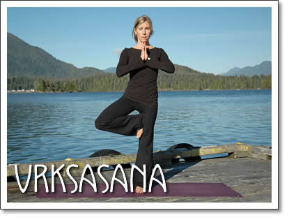 tofino yoga: Vrksasana (Tree Pose)