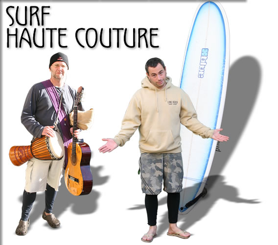 tofino surfing haute couture