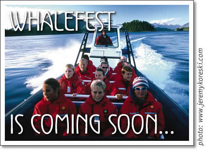 tofino whalefest - whalefest is coming soon... march 17-25, 2007