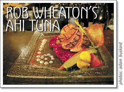 ahi tuna recipe by tofino chef rob wheaton