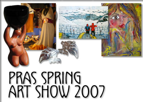PRAS spring art show in tofino