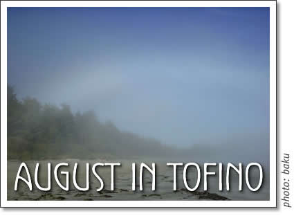 august in tofino