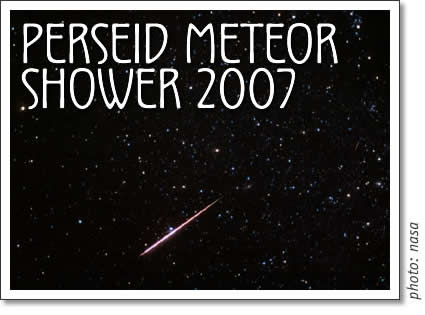 the perseid meteor shower 