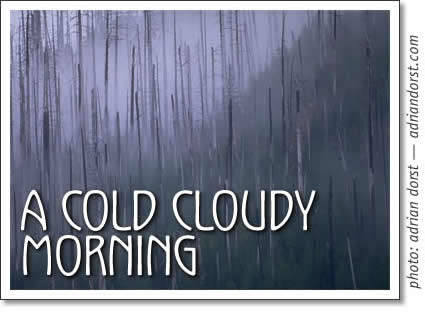 a cold cloudy moring - by beni spieler