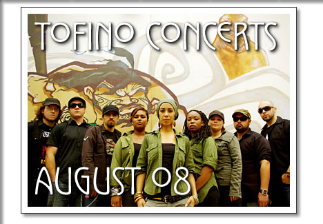tofino concerts in august 2008